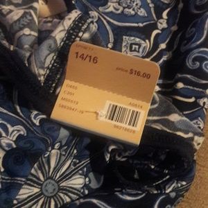 Cacique Intimates & Sleepwear - Blue & White Full Brief Panties NWT 14/16 Cacique Intimates & Sleepwear - Blue & White Full Brief Panties NWT 14/16